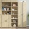 Gossi dulap inalt, stejar sonoma, 50x41x185 cm, lemn prelucrat