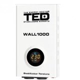 Stabilizator retea 1000VA-AVR LCD, TED000057, 500-1000w, schuko, 220, Oem