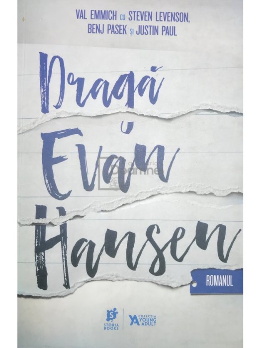 Val Emmich - Draga Evan Hansen (Editia: 2019)