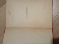 St. O. Iosif Cantece, Editura Revistei Flacara, 1914
