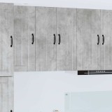 vidaXL Dulap suspendat de bucătărie Gri din beton 60 x 31 x 80 cm 885048