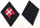 WW2 Petlite German SS Waffen Danmark Regiment