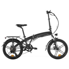 Bicicleta electrica Hecht Compos Graphite, schimbator shimano