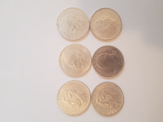 6 Monede tip Argint ( Falsuri de epoca) foto