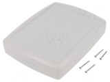 Carcasă universală ABS gri deschis 144x184x38mm