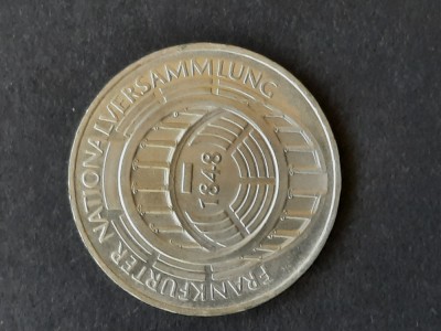 5 DM &amp;quot;Frankfurter Nationalversammlung&amp;quot; G, 1973, RFG - A 2928 foto