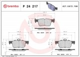 Set placute frana spate BREMBO P24217