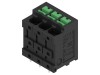 Conector regletă PCB 3 pini, 5mm