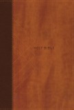 Niv, Thinline Bible, Giant Print, Leathersoft, Brown, Red Letter, Thumb Indexed, Comfort Print