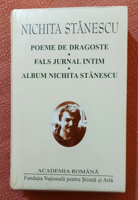 Poeme de dragoste. Fals jurnal intim. Album Nichita Stanescu - Nichita Stanescu foto