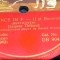 PLACA GRAMOFON HIS MASTER&quot;S VOICE ROMANCE IN F-1 ST - RECORD ) BEETHOVEN