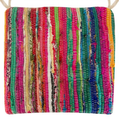 Perna Scaun, Model Chindi, Dimensiune 40x40cm, Grosime 5cm, Multicolor foto