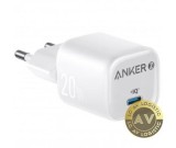 Incarcator Retea Anker Zolo 20W 3A 1 x USB-C Alb A2699G21