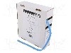 Tub termocontractant, 6.4mm, 5m, albastra, TASKER - BOX 6432 B