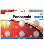 6 x baterie Panasonic Mini CR2032 Litiu