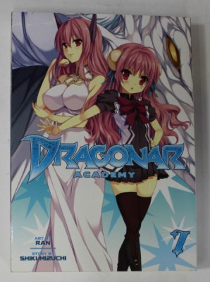 DRAGONAR ACADEMY , No. 7 , art by RAN , story by SHIKI MIZUCHI , 2015 , BENZI DESENATE * foto