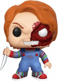 Child&acute;s Play POP! Movies Vinyl (Exc) Figure Chucky Half (BD) 9 cm