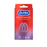 Prezervative Durex Feel Real Extra Moist, 10 buc