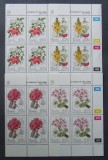 NAMIBIA-- FLORI LOCALE-4 V. in bloc de 4-NAM 09A, Africa, Flora
