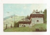 RF197 - Carte Postala - Muntii Bucegi. Cabana Pestera, circulata 1965