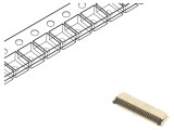 Conector FFC/FPC Aurit HIROSE FH23-45S-0.3SHW(05) SMT 30V 300mA 45 pini LCP