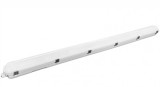 Corp LED 40W 1200x80mm CCT temperatura de culoare reglabila 3000K 4000K 6500K 6400lm IK10 IP65 material policarbon (PC) cu cleme metalice rezistent la