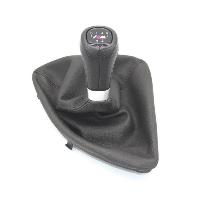 Manson schimbator viteze cu nuca si saculet MOTOR10 pentru BMW Seria 1 E81 E82 E87 E88, 5 viteze, sigla M Performance