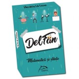 DelFan-Matematica. Joc cu 64 de cartonase ce contine 4 arii super distractive: Cultura generala, mima, descriere verbala si desen - Nicoleta Lili Cioc