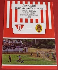 Program meci fotbal UTA ARAD - FORTUNA COVACI (05.09.2009)