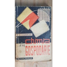 Chimia in gospodarie- P.E. Kazarian