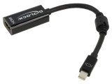 Adaptor HDMI soclu la mini DisplayPort mufă 0,12m negru