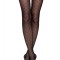 Ciorap cu model plasă cu puncte, Conte Fantasy Pois - Nero, 2-S Standard