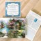 Tablou portelan - Thomas Kinkade - Natures retreats - Garden of Prayer + cert.
