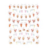 Cumpara ieftin Abtibild Unghii SensoPRO Milano, Fall Legend HANYI-413