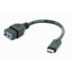 OTG Adaptor Gembird USB 3.0 la USB-C negru