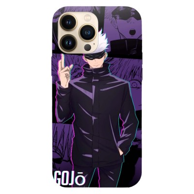 Husa compatibila cu Apple iPhone 13 Pro Max model Satoru Gojo Jujutsu Kaisen, Silicon, TPU, Viceversa foto