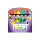 Crayola: Today I Feel Sparkly: And Other Colorful Emotions (a Crayola Shaped Board Book for Toddlers)