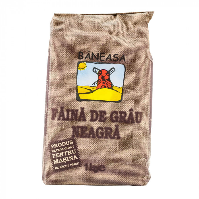 Faina Neagra 1250 Baneasa, 1 kg, Faina, Faina Baneasa, Faina Superioara, Faina 1250, Faina 1250 Superioara, Faina cu Gluten, Faina Neagra, Faina Neagr