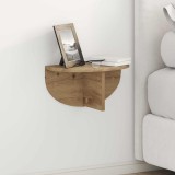 VidaXL Raft de perete Stejar Artizanal 38 x 19 x 19 cm Lemn compozit 891426