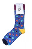 Cumpara ieftin STK403-4 Sosete Happy Socks cu model cuburi