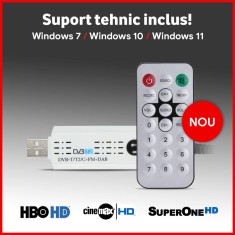 Tuner TV Digital USB - v2022.2 - DVB-C DVBC T2 - suport tehnic foto