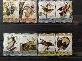 PC452 - ST. VINCENT 1985 Fauna/ Pasari Audubon , serie MNH, 8v, Nestampilat