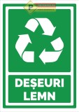 Indicator pentru depozit de lemne