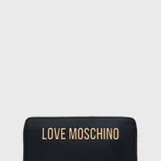 Love Moschino portofel femei, culoarea negru