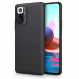 Husa pentru Xiaomi Redmi Note 10 Pro / Note 10 Pro Max, Nillkin Super Frosted Shield, Black