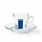Lavazza Cesti Espresso cu farfurii sticla 12 buc