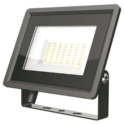 Proiector LED V-tac, 50W, 4300 lm, lumina neutra, 4000K, IP65, negru foto