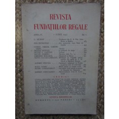 Revista Fundatiilor Regale - Anul IV 1 IUNIE 1937 Nr. 6