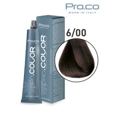 Vopsea de par profesionala PRO.COLOR 100 ml - Pro.Co - 6/00 BLOND INCHIS INTENS