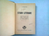 STUDII LITERARE - G. IBRAILEANU